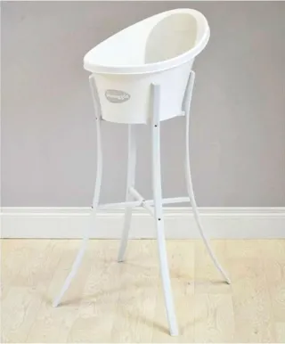 Bañera Snuggle para bebés con patas