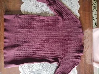 Maglioncino donna viola