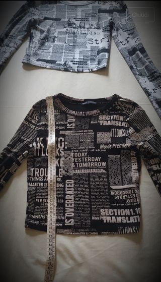 Bershka 3 maglie XXS Vestono molto bene 11 anni