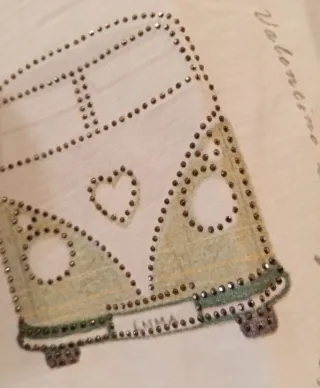 Camiseta Sofia Blanca Talla XL nueva