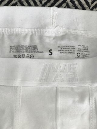 Boxer Cubus S Hombre Blanco - Nuevo con etiqueta