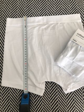 Boxer Cubus S Hombre Blanco - Nuevo con etiqueta