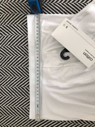 Boxer Cubus S Hombre Blanco - Nuevo con etiqueta