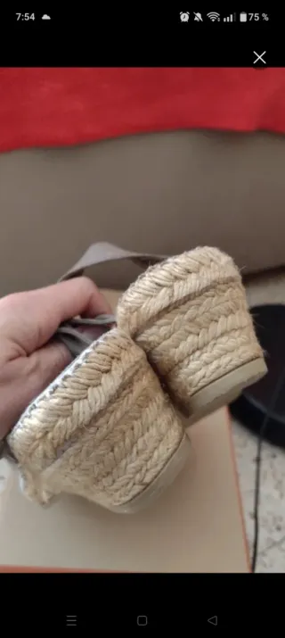 Alpargatas Toni Pons Marrones con Morado