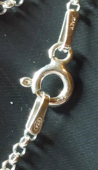 Cadena de Plata de Ley de 35cm