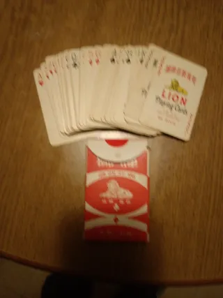 Carte da gioco LION Shanghai Cina