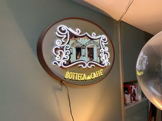 stupenda insegna vintage al tubo di neon (vetro)Bo