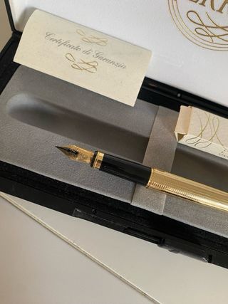 Penna stilografica Ferrari oro