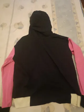 Sudadera Jordan Negra y Rosa
