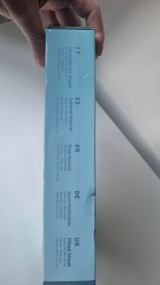 Lenzuolo con angoli 100% Microfibra Grigio