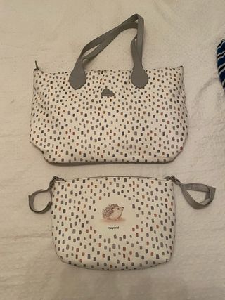 Bolsa y neceser Bebe Mayoral Erizo y Estampado