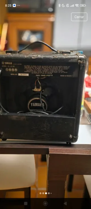 Amplificador Yamaha Negro