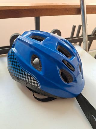 Casco Bicicleta Infantil Azul Giant