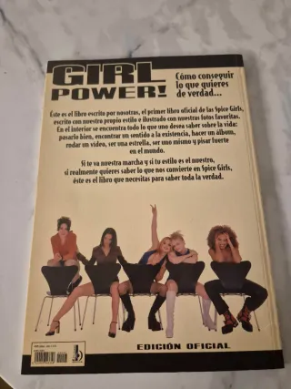 Libro Spice Girls Girl Power Edición Oficial 1997