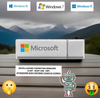 Chiavetta USB 32GB - boot Avviabile