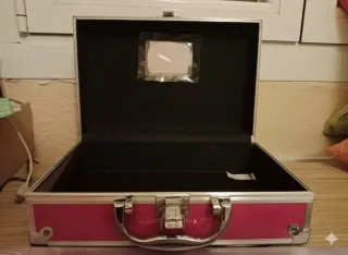 Maletín Maquillaje Fucsia