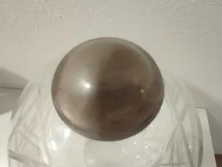 Bombonera de cristal con tapa