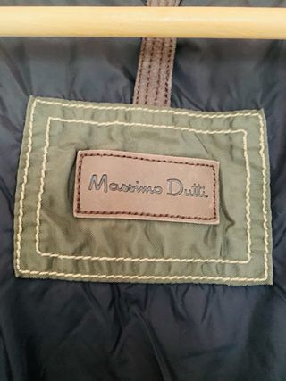 Chaleco Massimo Dutti Verde Oliva