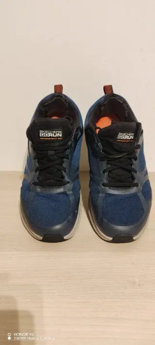 Zapatillas deportivas Skechers hombre azul marino