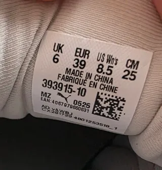 Zapatillas Puma n°39