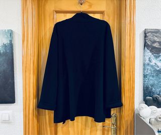 Blazer Oversize Negro Talla Única