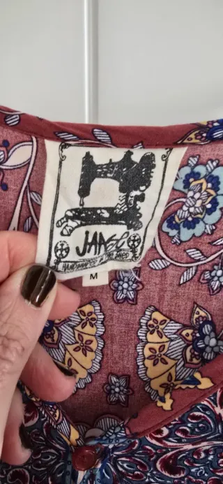 Vestido largo boho seminuevo