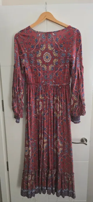 Vestido largo boho seminuevo