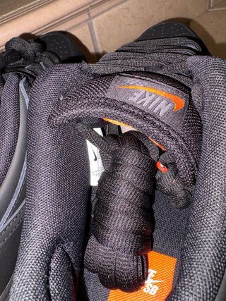 Nike SB Dunk Low Triple Black Orange Label