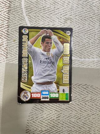 Cromo Cristiano Ronaldo Balón de Oro