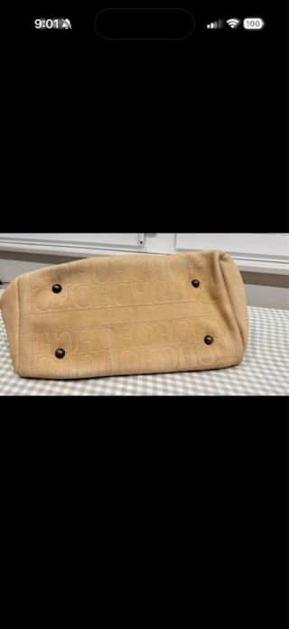 Bolso CH Carolina Herrera piel logo grabado