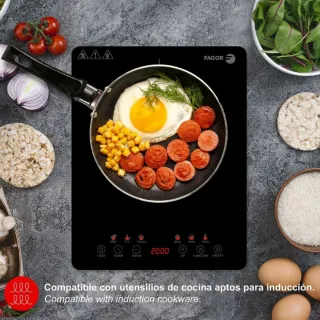 Placa de inducción Fagor 2000W
