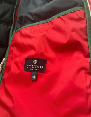 Chaleco acolchado rojo