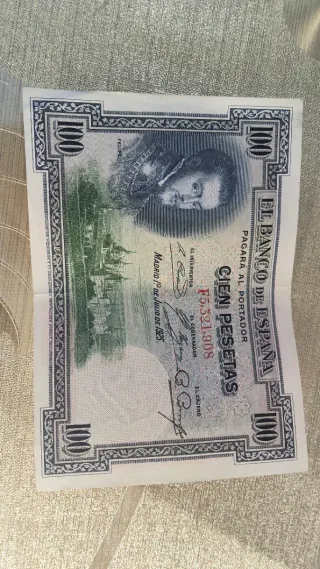 Billete 10 Pesetas Banco de España 1935