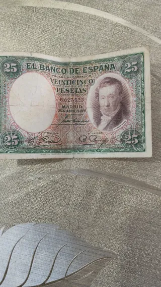 Billete 10 Pesetas Banco de España 1935