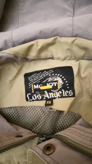 Giubbino Los Angeles con cappuccio verde oliva