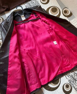 Chaqueta de cuero de cordero