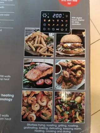 Freidora de aire Gourmetmaxx