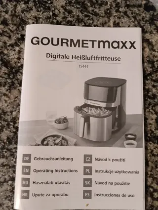 Freidora de aire Gourmetmaxx