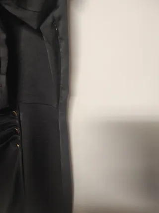 Vestido cruzado satinado Zara