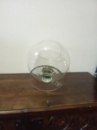 Copa gigante de vidrio