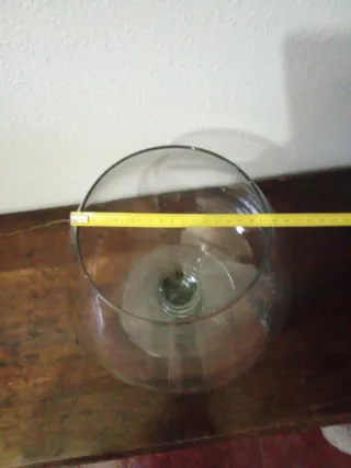 Copa gigante de vidrio