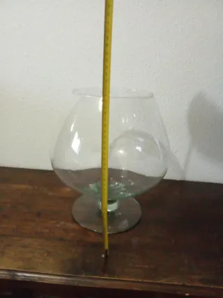 Copa gigante de vidrio