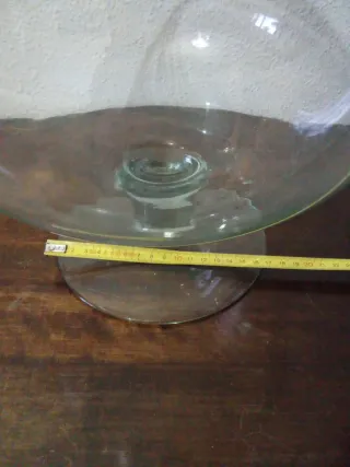 Copa gigante de vidrio