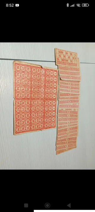 Tombola vintage anni '70