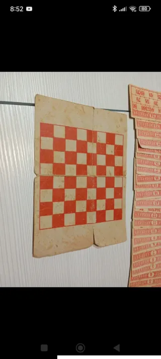 Tombola vintage anni '70