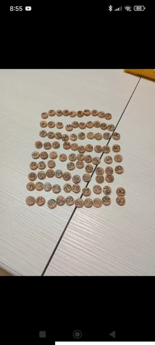 Tombola vintage anni '70