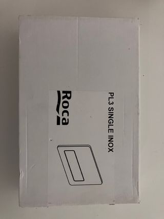 Pulsador WC suspendido inox. Roca PL3 890097104