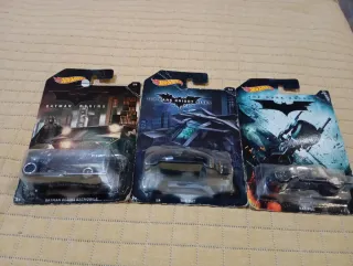 Lote 3 coches Hot Wheels Batman