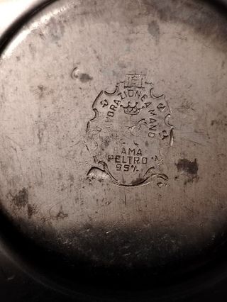 Set 5 Sottobicchieri Acciaio