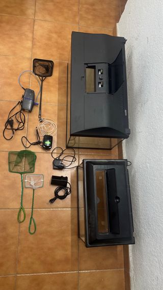Acuario / Pecera con accesorios